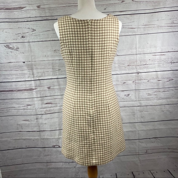 Vintage Oleg Cassini 100% wool sheath dress Sz 10 - Picture 2 of 10